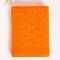 Полотенце махровое «Радуга» цвет оранжевый, 70х130, 295 гр/м
