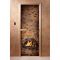 Дверь с фотопечатью, стекло 8 мм, размер коробки 190 ? 70 см, правая, цвет А039