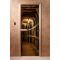 Дверь с фотопечатью, стекло 8 мм, размер коробки 190 ? 70 см, правая, цвет А037