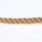 Канат джутовый кручёный 12 мм, локоть (10 м) Канат джутовый кручёный 12 мм, локоть (10 м)