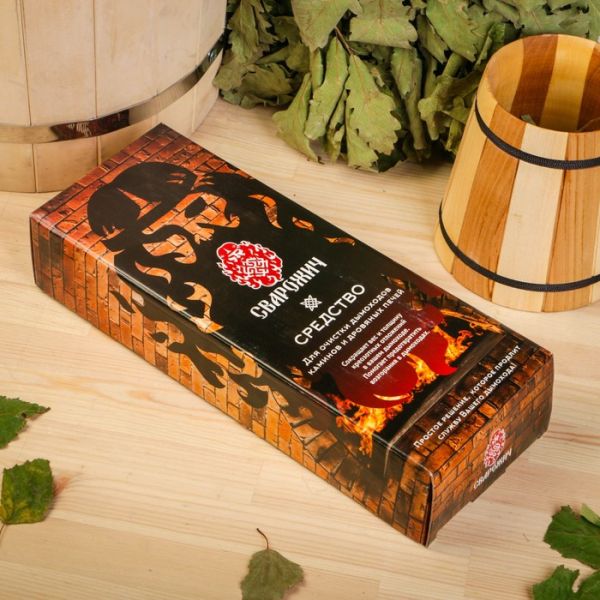 Полено "Сварожич" чистящее средство для очистки дымоходов Полено "Сварожич" чистящее средство для очистки дымоходов