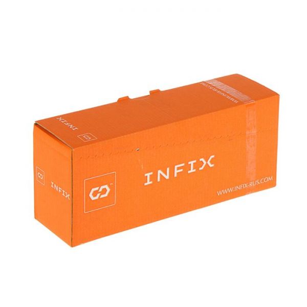 Саморез конструкционный INFIX, 8х160 мм, потай, Torx40, жёлтый цинк