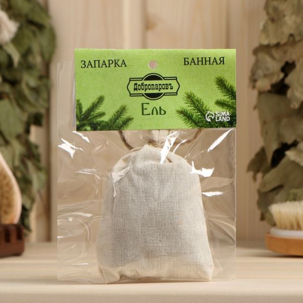 Запарка для бани натуральная "Ель" 30 гр Запарка для бани натуральная "Ель" 30 гр