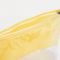 Косметичка с застежкой зип-лок, цвет прозрачный/жёлтый