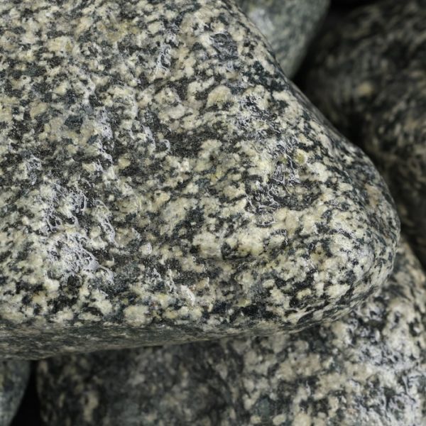 Камень для бани "Дунит" галтованный 20 кг