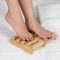 Массажёр для ног «Барабаны», деревянный, 5 комбинированных рядов, 19 х 24,5 х 4 см