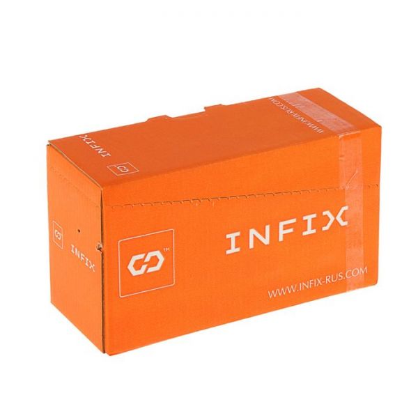 Саморез отделочный INFIX, 3.5х60 мм, потай, Torx10, жёлтый цинк