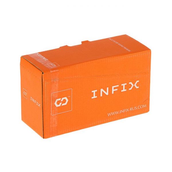 Саморез конструкционный INFIX, 8х160 мм, потай, Torx40, жёлтый цинк