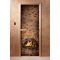 Дверь с фотопечатью, стекло 8 мм, размер коробки 190 ? 70 см, правая, цвет А039