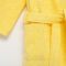 Халат махровый детский Экономь и Я, р-р 28, цвет светло-жёлтый, 100% хлопок 320 г/м2