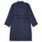 Халат Essential, многослойный муслин, размер L, цвет тёмно-синий