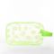 Косметичка на молнии, цвет салатовый
